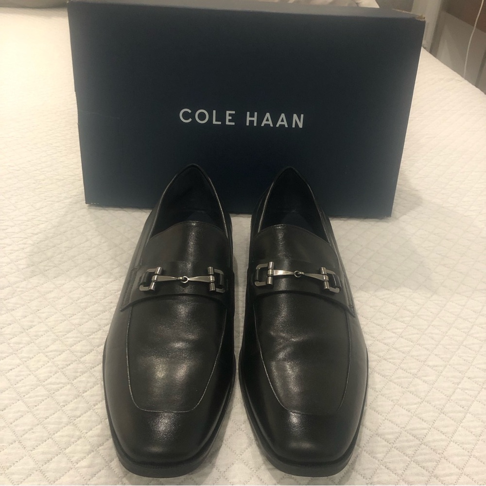 NEW Men's Modern Leather Bit Loafer, Sz 10